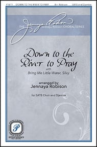 Down to the River to Pray SATB choral sheet music cover Thumbnail